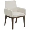 Westwing Collection Polster-Armlehnstuhl Koga in Cremeweiß, B 54 x H 86 cm -Esszimmer Verkäufe Polster Armlehnstuhl Koga in Cremeweiss 6
