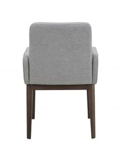 Westwing Collection Polster-Armlehnstuhl Koga in Grau, B 54 x H 86 cm -Esszimmer Verkäufe Polster Armlehnstuhl Koga in Grau 5