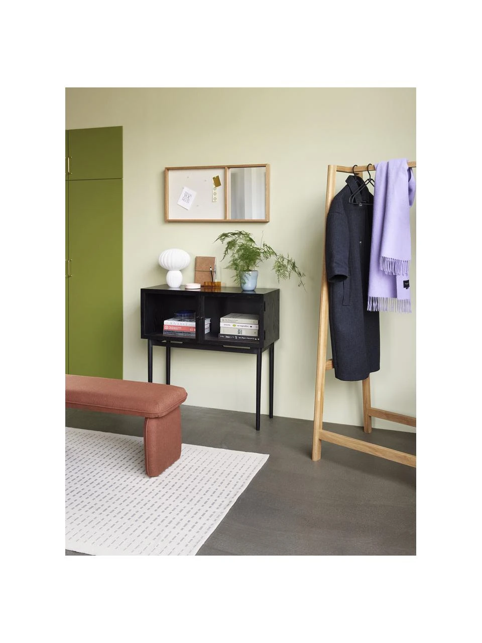 Hübsch Polsterbank Mellow in Rotbraun, B 100 x H 40 cmNur noch wenige verfügbar 4 Hübsch Polsterbank Mellow in Rotbraun, B 100 x H 40 cmNur noch wenige verfügbar – Bild 2