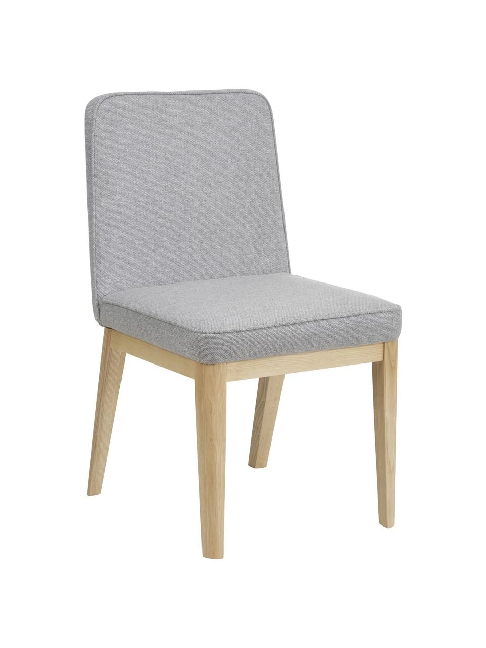 Westwing Collection Polsterstuhl Koga in Grau, B 47 x H 86 cm 3 Westwing Collection Polsterstuhl Koga in Grau, B 47 x H 86 cm