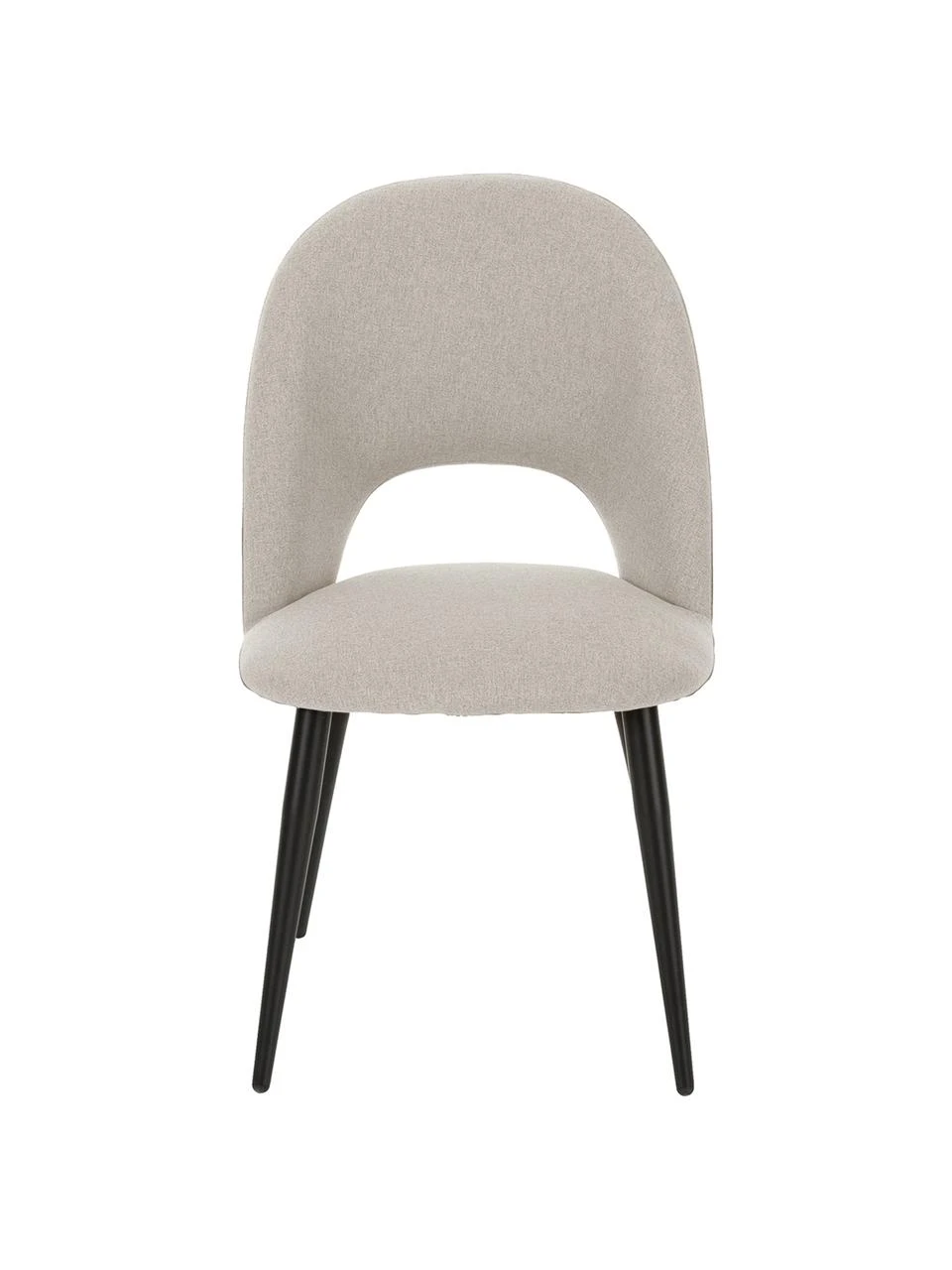 Westwing Collection Polsterstuhl Rachel in Grau, B 53 x T 57 cm 6 Westwing Collection Polsterstuhl Rachel in Grau, B 53 x T 57 cm – Bild 4