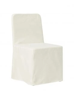 Westwing Collection Polsterstuhl Russell mit Husse in Cremeweiß, B 47 x H 86 cmNur noch wenige verfügbar