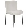 Westwing Collection Polsterstuhl Tess in Cremewei&szlig;, B 49 x T 64 cm -Esszimmer Verkäufe Polsterstuhl Tess in Cremeweiss