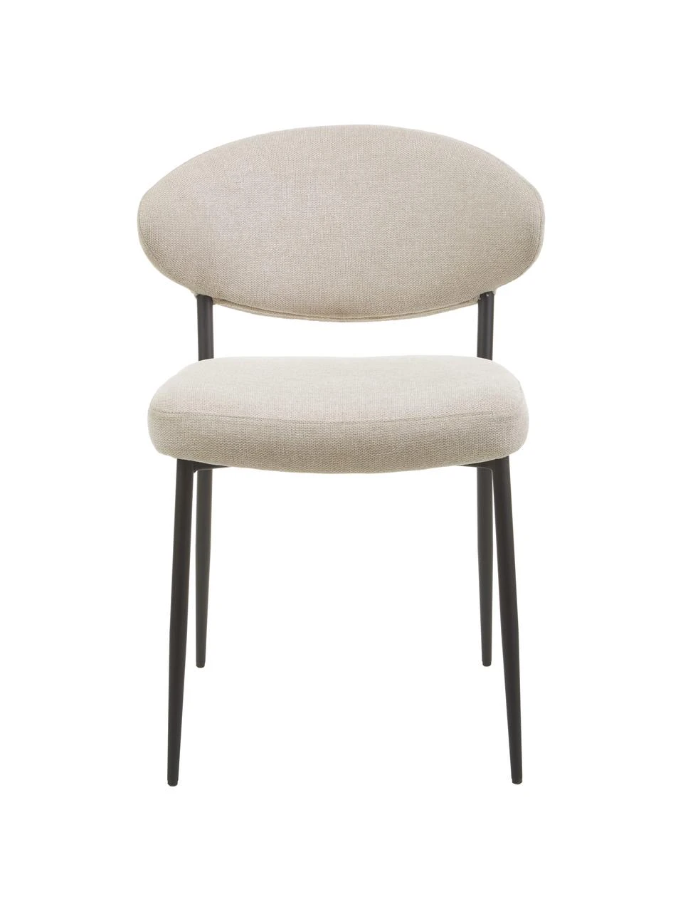 Westwing Collection Polsterstühle Adele in Beige, 2 Stück, B 54 x T 57 cm 6 Westwing Collection Polsterstühle Adele in Beige, 2 Stück, B 54 x T 57 cm – Bild 5