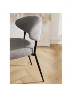 Westwing Collection Polsterstühle Adele in Grau, 2 Stück, B 54 x T 57 cm 10 Westwing Collection Polsterstühle Adele in Grau, 2 Stück, B 54 x T 57 cm -Esszimmer Verkäufe Polsterstuhle Adele in Grau 2 Stuck 2