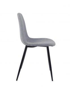 Westwing Collection Polsterst&uuml;hle Karla in Grau, 2 St&uuml;ck, B 44 x T 53 cm -Esszimmer Verkäufe Polsterstuhle Karla in Grau 2 Stuck 4