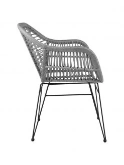 Westwing Collection Polyrattan-Armlehnst&uuml;hle Costa, 2 St&uuml;ck, B 59 x T 58 cm -Esszimmer Verkäufe Polyrattan Armlehnstuhle Costa 2 Stuck 35