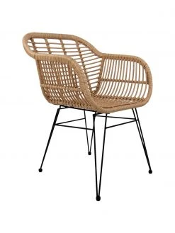 Westwing Collection Polyrattan-Armlehnst&uuml;hle Costa, 2 St&uuml;ck, B 59 x T 58 cm -Esszimmer Verkäufe Polyrattan Armlehnstuhle Costa 2 Stuck 4