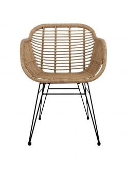 Westwing Collection Polyrattan-Armlehnst&uuml;hle Costa, 2 St&uuml;ck, B 59 x T 58 cm -Esszimmer Verkäufe Polyrattan Armlehnstuhle Costa 2 Stuck 5