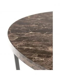 Runder Esstisch Amble in Marmoroptik, Ø 110 cm, Ø 110 x H 75 cm -Esszimmer Verkäufe Runder Esstisch Amble in Marmoroptik O 110 cm 10