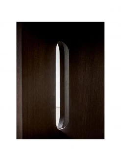 Menu Runder Esstisch Androgyne mit dunklem Eichenholzfurnier, verschiedene Gr&ouml;&szlig;en, Ø 120 x H 73 cmNur noch wenige verfügbar -Esszimmer Verkäufe Runder Esstisch Androgyne mit dunklem Eichenholzfurnier verschiedene Grossen 4