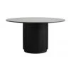 Nordal Runder Esstisch Erie mit Marmor-Tischplatte, &Oslash; 140 cm, Ø 140 x H 76 cm