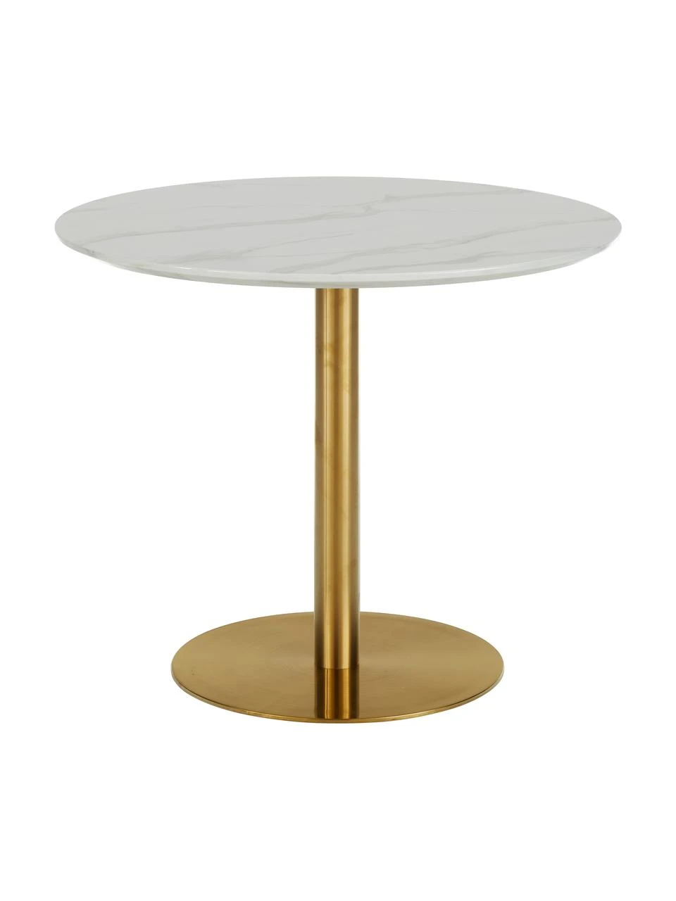 Westwing Collection Runder Esstisch Karla in Marmoroptik, Ø 90 cm, Ø 90 x H 75 cm 3 Westwing Collection Runder Esstisch Karla in Marmoroptik, Ø 90 cm, Ø 90 x H 75 cm