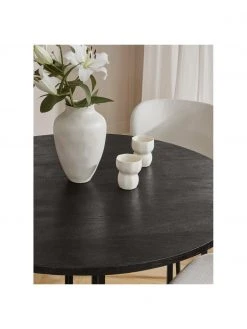 Westwing Collection Runder Esstisch Luca aus Mangoholz, in verschiedenen Größen, Ø 120 x H 75 cm -Esszimmer Verkäufe Runder Esstisch Luca aus Mangoholz in verschiedenen Grossen 2