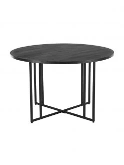 Westwing Collection Runder Esstisch Luca aus Mangoholz, in verschiedenen Größen, Ø 120 x H 75 cm -Esszimmer Verkäufe Runder Esstisch Luca aus Mangoholz in verschiedenen Grossen 4