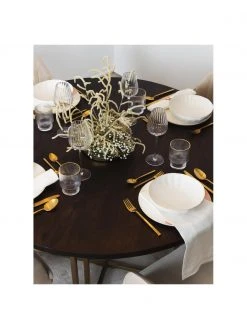 Westwing Collection Runder Esstisch Luca aus Mangoholz, in verschiedenen Gr&ouml;&szlig;en, Ø 120 x H 75 cm -Esszimmer Verkäufe Runder Esstisch Luca aus Mangoholz in verschiedenen Grossen 8