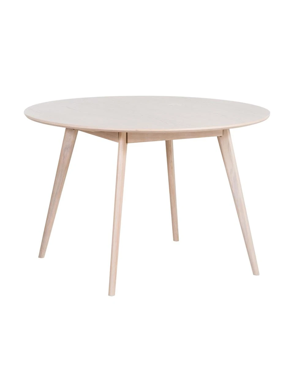 Rowico Runder Esstisch Yumi, weiß gewaschen, Ø 115 cm, Ø 115 x H 74 cm 3 Rowico Runder Esstisch Yumi, weiß gewaschen, Ø 115 cm, Ø 115 x H 74 cm