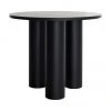 Runder Tisch Colette in Schwarz, matt, Ø 90 x H 72 cm -Esszimmer Verkäufe Runder Tisch Colette in Schwarz matt