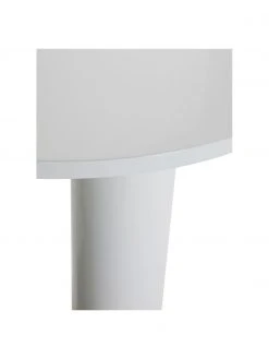 Runder Tisch Colette in Wei&szlig;, gl&auml;nzend, Ø 90 x H 72 cm -Esszimmer Verkäufe Runder Tisch Colette in Weiss glanzend 3