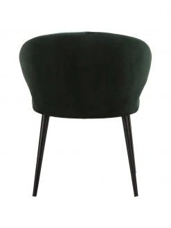 Westwing Collection Samt-Armlehnstuhl Celia in modernem Design, B 57 x T 62 cm 13 Westwing Collection Samt-Armlehnstuhl Celia in modernem Design, B 57 x T 62 cm -Esszimmer Verkäufe Samt Armlehnstuhl Celia in modernem Design 11