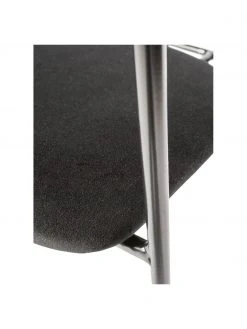 Samt-Armlehnstuhl Elvy mit Metallgestell in Schwarz, B 52 x T 50 cm -Esszimmer Verkäufe Samt Armlehnstuhl Elvy mit Metallgestell in Schwarz 5