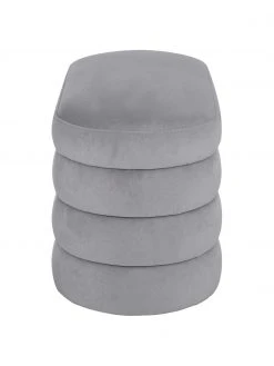 Westwing Collection Samt-Polsterbank Alto in Grau, B 110 x H 47 cm 13 Westwing Collection Samt-Polsterbank Alto in Grau, B 110 x H 47 cm -Esszimmer Verkäufe Samt Polsterbank Alto in Grau 5