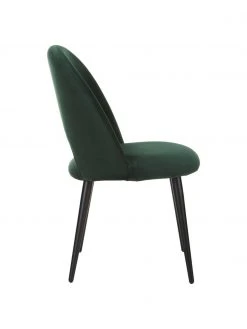 Westwing Collection Samt-Polsterstuhl Rachel in Dunkelgrün, B 53 x T 57 cm 12 Westwing Collection Samt-Polsterstuhl Rachel in Dunkelgrün, B 53 x T 57 cm -Esszimmer Verkäufe Samt Polsterstuhl Rachel in Dunkelgrun 4