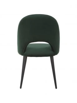 Westwing Collection Samt-Polsterstuhl Rachel in Dunkelgrün, B 53 x T 57 cm 13 Westwing Collection Samt-Polsterstuhl Rachel in Dunkelgrün, B 53 x T 57 cm -Esszimmer Verkäufe Samt Polsterstuhl Rachel in Dunkelgrun 5