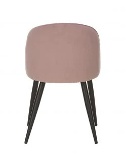 Westwing Collection Samt-Polsterst&uuml;hle Amy in Rosa, 2 St&uuml;ck, B 51 x T 55 cm -Esszimmer Verkäufe Samt Polsterstuhle Amy in Rosa 2 Stuck 5