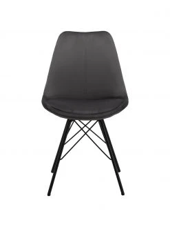 Samt-Polsterstühle Eris mit Metallbeinen, 2 Stück, B 49 x T 54 cm 12 Samt-Polsterstühle Eris mit Metallbeinen, 2 Stück, B 49 x T 54 cm -Esszimmer Verkäufe Samt Polsterstuhle Eris mit Metallbeinen 2 Stuck 10