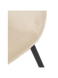 Westwing Collection Samt-Polsterst&uuml;hle Karla in Cremewei&szlig;, 2 St&uuml;ck, B 44 x T 53 cm -Esszimmer Verkäufe Samt Polsterstuhle Karla in Cremeweiss 2 Stuck 5