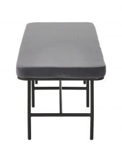 House Doctor Samt-Sitzbank Comma, B 160 x H 46 cm -Esszimmer Verkäufe Samt Sitzbank Comma 4