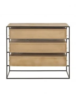 Westwing Collection Schubladenkommode Lyle aus massivem Mangoholz, B 100 x H 82 cm 13 Westwing Collection Schubladenkommode Lyle aus massivem Mangoholz, B 100 x H 82 cm -Esszimmer Verkäufe Schubladenkommode Lyle aus massivem Mangoholz 5