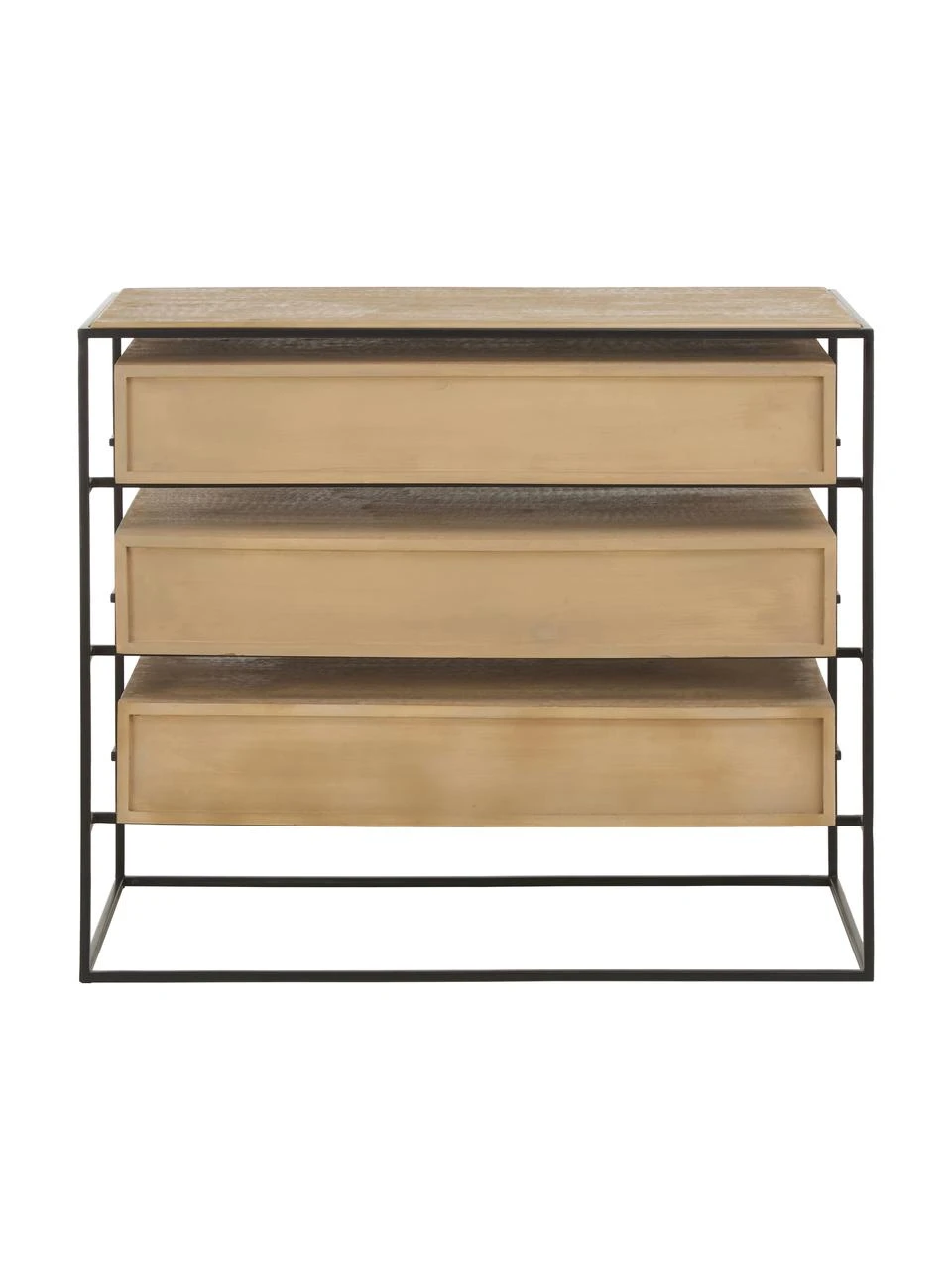 Westwing Collection Schubladenkommode Lyle aus massivem Mangoholz, B 100 x H 82 cm 8 Westwing Collection Schubladenkommode Lyle aus massivem Mangoholz, B 100 x H 82 cm – Bild 6