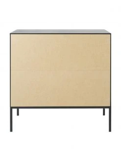 Schwarze Kommode Adam mit Schubladen, B 94 x H 93 cm -Esszimmer Verkäufe Schwarze Kommode Adam mit Schubladen 5