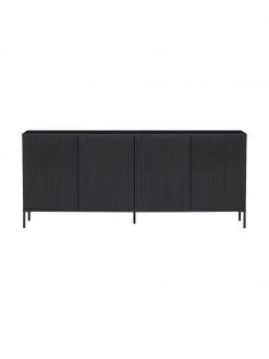 Sideboard Avourio mit geriffelter Front aus Kiefernholz, 4-türig, B 200 x H 85 cm 12 Sideboard Avourio mit geriffelter Front aus Kiefernholz, 4-türig, B 200 x H 85 cm -Esszimmer Verkäufe Sideboard Avourio mit geriffelter Front aus Kiefernholz 4 turig 4