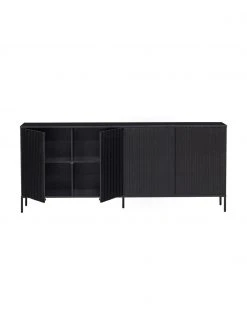 Sideboard Avourio mit geriffelter Front aus Kiefernholz, 4-türig, B 200 x H 85 cm 13 Sideboard Avourio mit geriffelter Front aus Kiefernholz, 4-türig, B 200 x H 85 cm -Esszimmer Verkäufe Sideboard Avourio mit geriffelter Front aus Kiefernholz 4 turig 5
