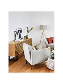 Woodman Sideboard Camden mit T&uuml;ren und Eichenholzfurnier, B 175 x H 75 cm -Esszimmer Verkäufe Sideboard Camden mit Turen und Eichenholzfurnier 4