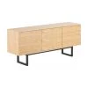 Woodman Sideboard Camden mit T&uuml;ren und Eichenholzfurnier, B 175 x H 75 cm -Esszimmer Verkäufe Sideboard Camden mit Turen und Eichenholzfurnier 5