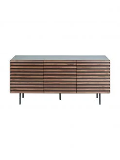 Sideboard Kesia mit Türen und Walnussfurnier, B 162 x H 74 cm -Esszimmer Verkäufe Sideboard Kesia mit Turen und Walnussfurnier 3