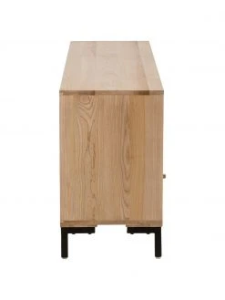 Westwing Collection Sideboard Leif mit Türen aus massivem Eschenholz, B 177 x H 75 cm 13 Westwing Collection Sideboard Leif mit Türen aus massivem Eschenholz, B 177 x H 75 cm -Esszimmer Verkäufe Sideboard Leif mit Turen aus massivem Eschenholz 5