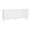 Rowico Sideboard Lewiston mit geriffelter Front in Weiß, B 161 x H 70 cm 1 Rowico Sideboard Lewiston mit geriffelter Front in Weiß, B 161 x H 70 cm -Esszimmer Verkäufe Sideboard Lewiston mit geriffelter Front in Weiss