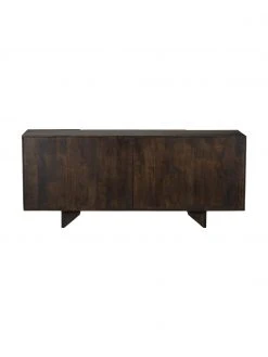 Westwing Collection Sideboard Louis aus Massivholz mit Türen, B 177 x H 75 cm -Esszimmer Verkäufe Sideboard Louis aus Massivholz mit Turen 10