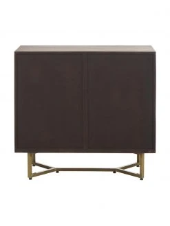 Westwing Collection Sideboard Luca aus Massivholz mit Fischgr&auml;t-Muster, B 90 x H 83 cm -Esszimmer Verkäufe Sideboard Luca aus Massivholz mit Fischgrat Muster 5