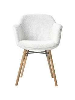 Westwing Collection Teddy-Armlehnstuhl Fiji mit schmaler Sitzschale, B 59 x H 84 cm -Esszimmer Verkäufe Teddy Armlehnstuhl Fiji mit schmaler Sitzschale 10