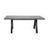 Verlängerbarer Esstisch Apex in Betonoptik, 200 - 250 x 100 cm, B 200 bis 250 x T 100 cm -Esszimmer Verkäufe Verlangerbarer Esstisch Apex in Betonoptik 200 250 x 100 cm
