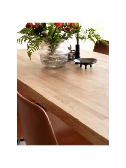 Rowico Verl&auml;ngerbarer Esstisch Brooklyn aus Eichenholz, in verschiedenen Gr&ouml;&szlig;en, B 170 bis 220 x T 95 cm -Esszimmer Verkäufe Verlangerbarer Esstisch Brooklyn aus Eichenholz in verschiedenen Grossen 2