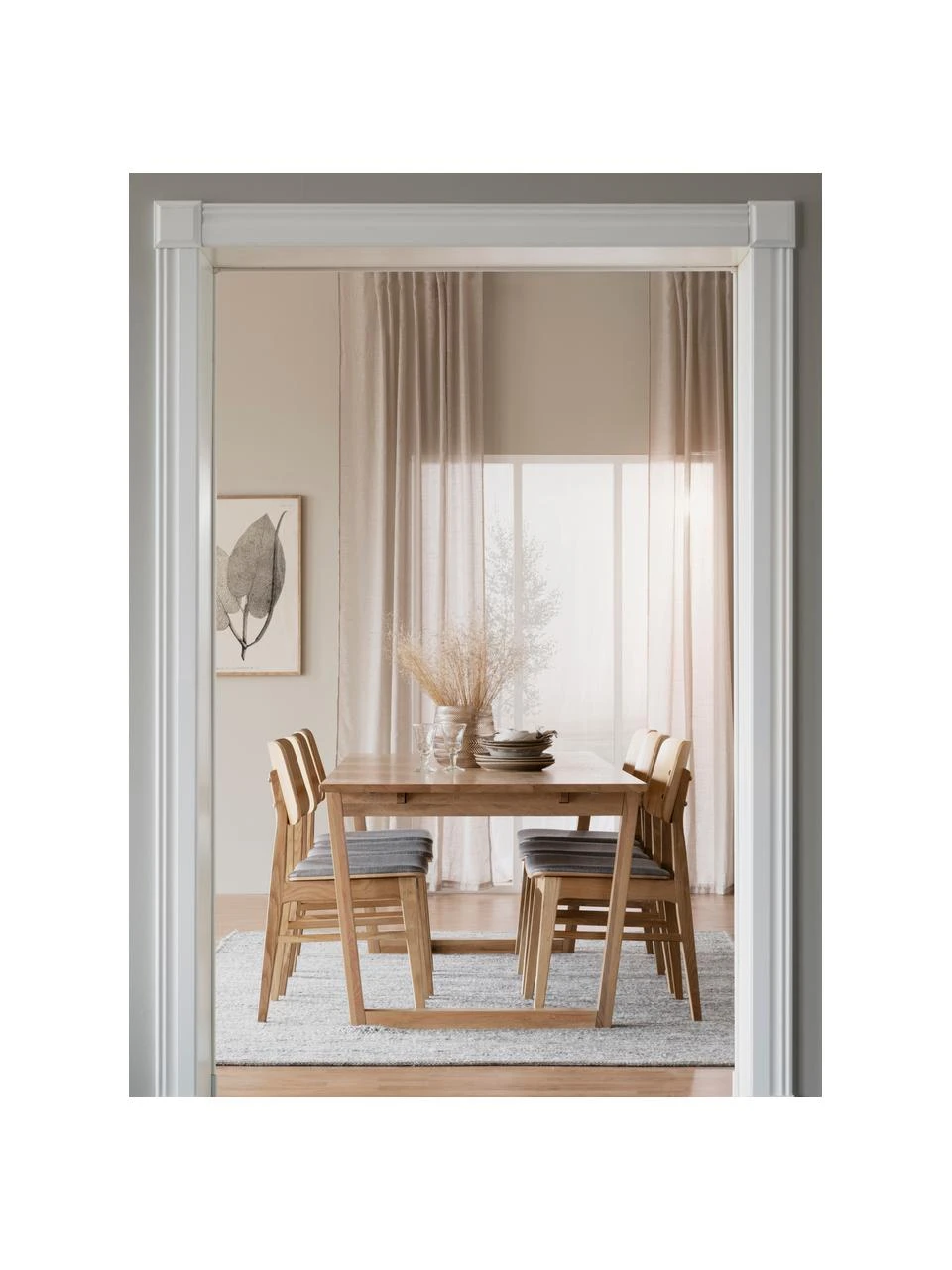 Rowico Verlängerbarer Esstisch Colonsay, 215 -315 x 96 cm, B 215 bis 315 x T 96 cm 6 Rowico Verlängerbarer Esstisch Colonsay, 215 -315 x 96 cm, B 215 bis 315 x T 96 cm – Bild 4