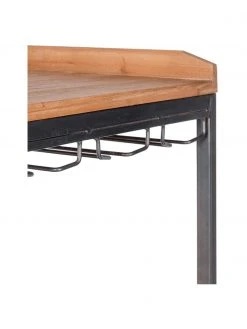 Weinregal Edgar f&uuml;r 15 Flaschen im Industrial Design, B 56 x H 113 cmNur noch wenige verfügbar -Esszimmer Verkäufe Weinregal Edgar fur 15 Flaschen im Industrial Design 4