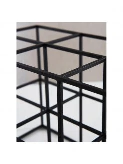 Jotex Weinregal Vinnie in Schwarz f&uuml;r 9 Flaschen, B 37 x H 37 cmNur noch 1 Artikel verfügbar -Esszimmer Verkäufe Weinregal Vinnie in Schwarz fur 9 Flaschen 3